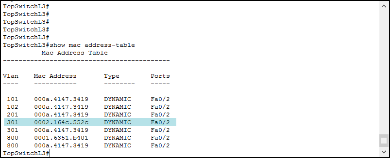 Find a device in a network when doing switch troubleshooting with show mac address-table