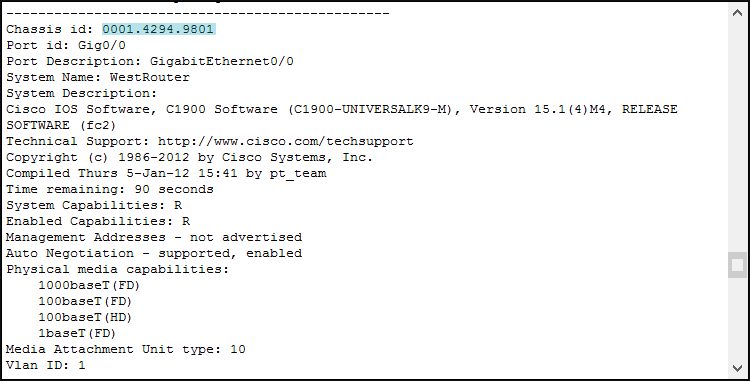 How to use LLDP, show lldp neighbors detail on Cisco IOS