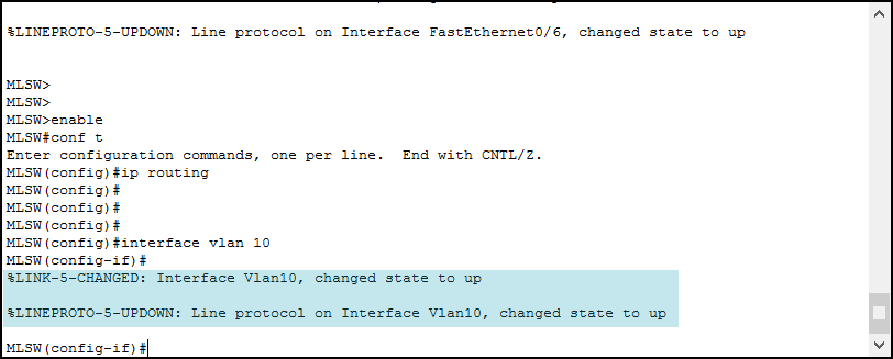 Switch Virtual Interfaces are the key component for Inter-VLAN Routing with a Multilayer Switch