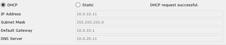 You should use DHCP to give addresses to clients