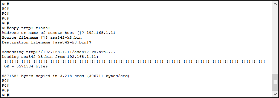 Use copy tftp flash when working in the Cisco IOS File Management System to copy something from a remote server to the local router