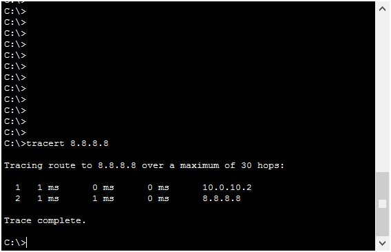 You can use the traceroute command in Cisco IOS to verify which HSRP router is active in the path