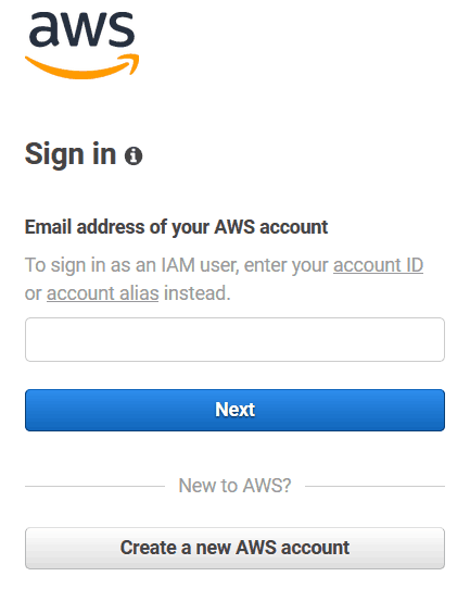 How to use AWS: before everything, you need to sign in to the console