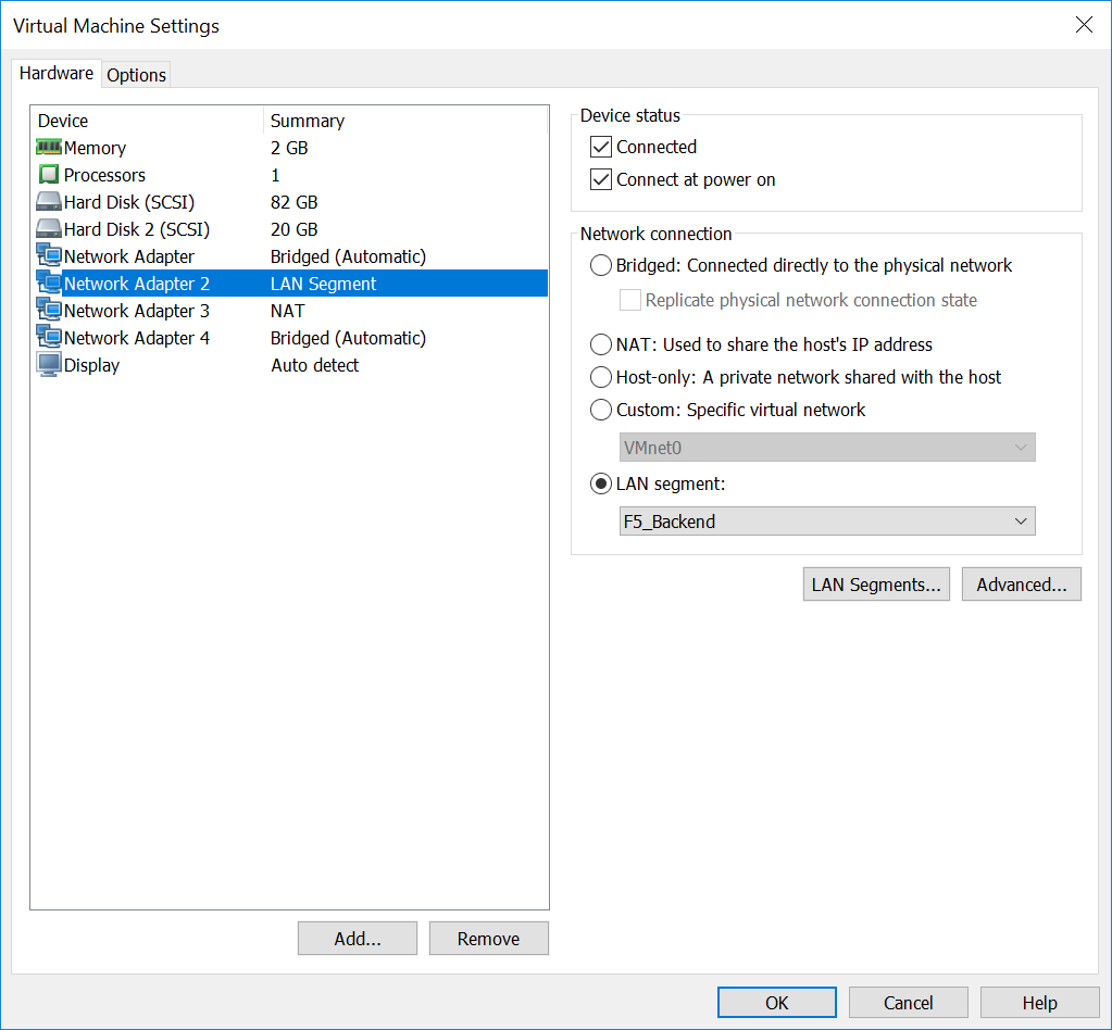 In this F5 LTM Tutorial, we will see how to configure VMware network adapters for F5 LTM Virtual Edition