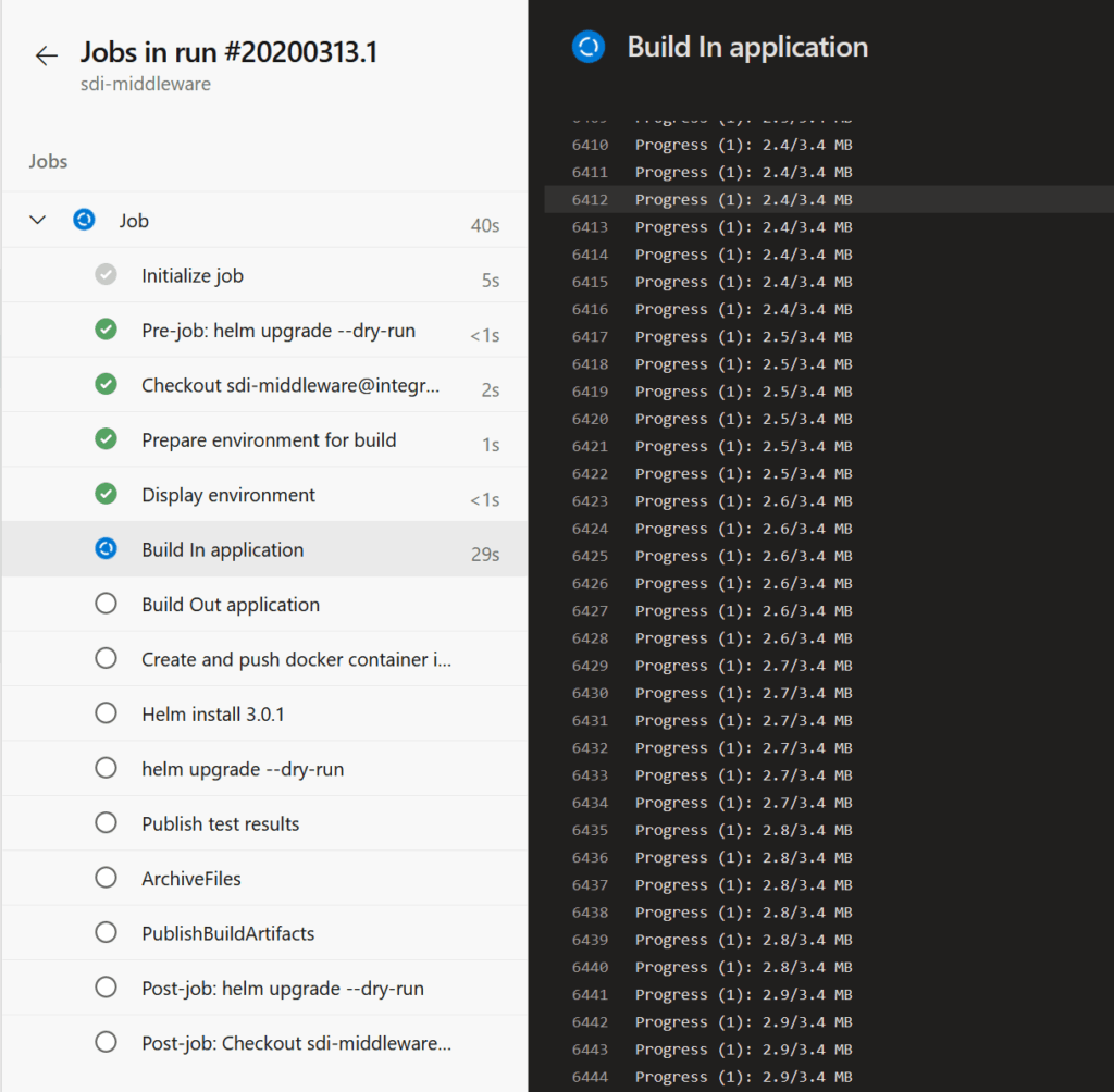 Java DevOps Tutorial: a running CI pipeline for a Java application inside Azure Pipelines