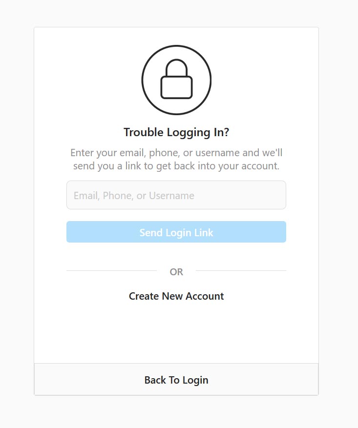 To create a phishing email, the Instagram hacker starts by resetting the password to get a real email from Instagram that he can modify