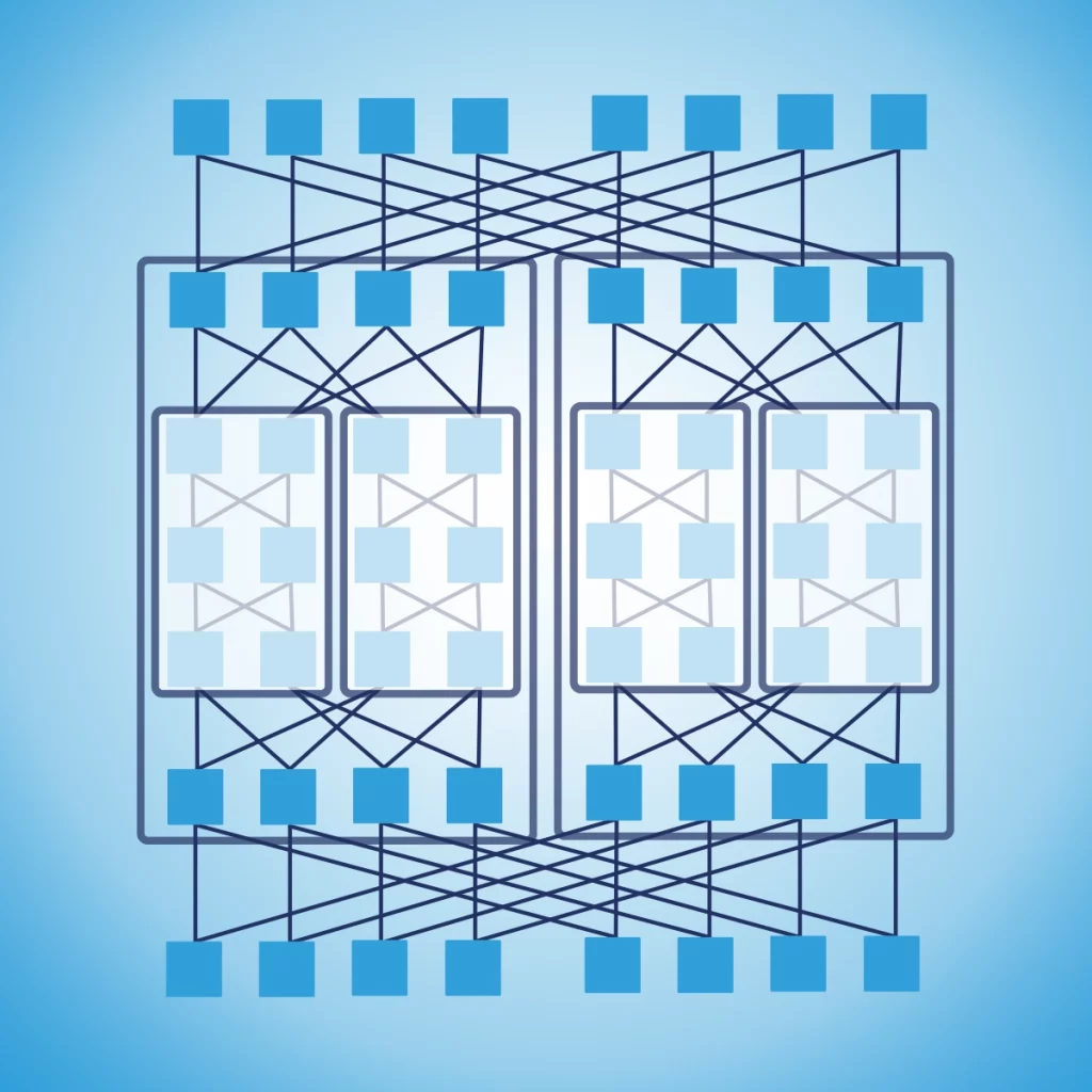 This is a full course in datacenter network design that will teach you everything you need to create a datacenter that can serve tens thousands of racks.