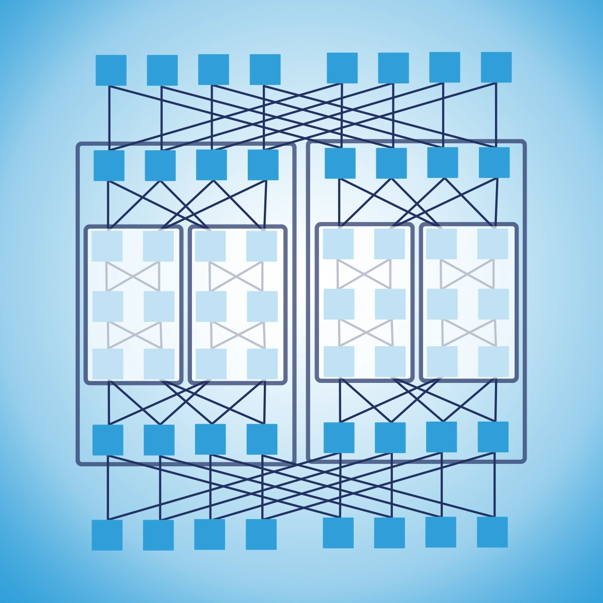 This is a full course in datacenter network design that will teach you everything you need to create a datacenter that can serve tens thousands of racks.